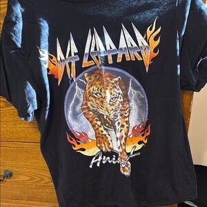 Def Leppard Animal Graphic Tee